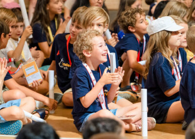 Joy at the Vienna Children's University Graduation Day