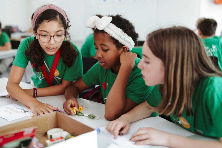 Mädchen an der KinderuniWien