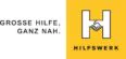 Logo Hilfswerk. Große Hilfe, ganz nah.